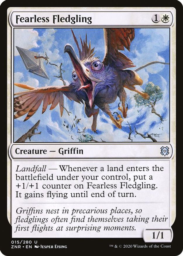 Fearless Fledgling | 15 | Zendikar Rising