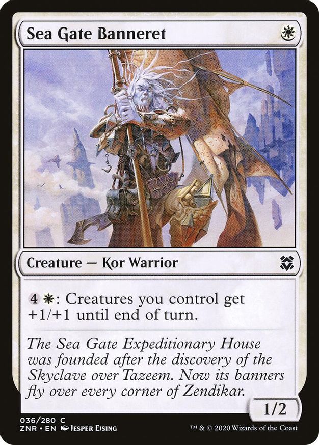 Sea Gate Banneret | 36 | Zendikar Rising