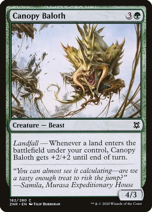 Canopy Baloth | 182 | Zendikar Rising