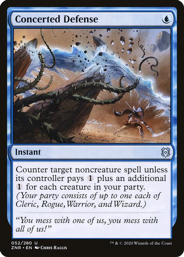 Concerted Defense | 52 | Zendikar Rising
