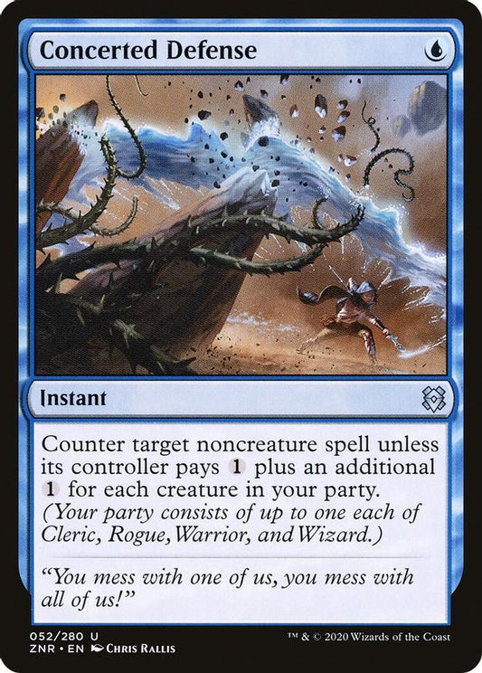 Concerted Defense | 52 | Zendikar Rising