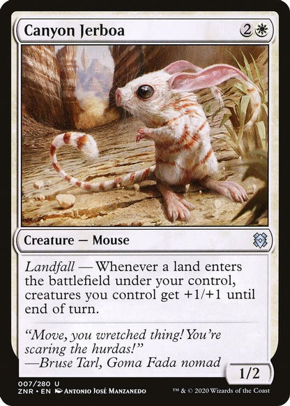 Canyon Jerboa | 7 | Zendikar Rising