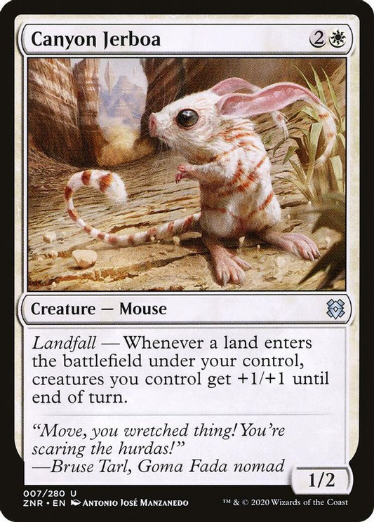Canyon Jerboa | 7 | Zendikar Rising