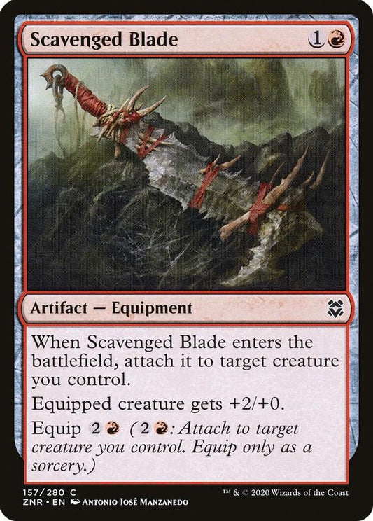 Scavenged Blade | 157 | Zendikar Rising
