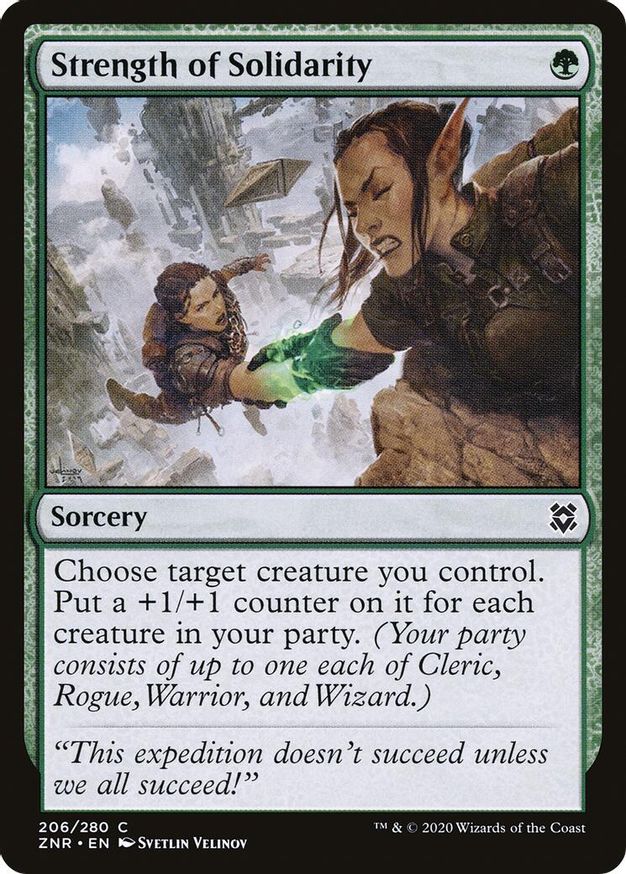 Strength of Solidarity | 206 | Zendikar Rising