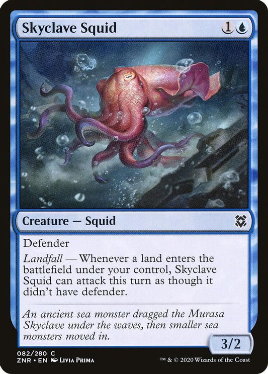 Skyclave Squid | 82 | Zendikar Rising
