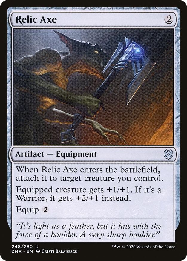 Relic Axe | 248 | Zendikar Rising