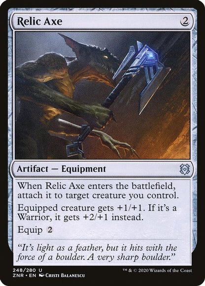 Relic Axe | 248 | Zendikar Rising