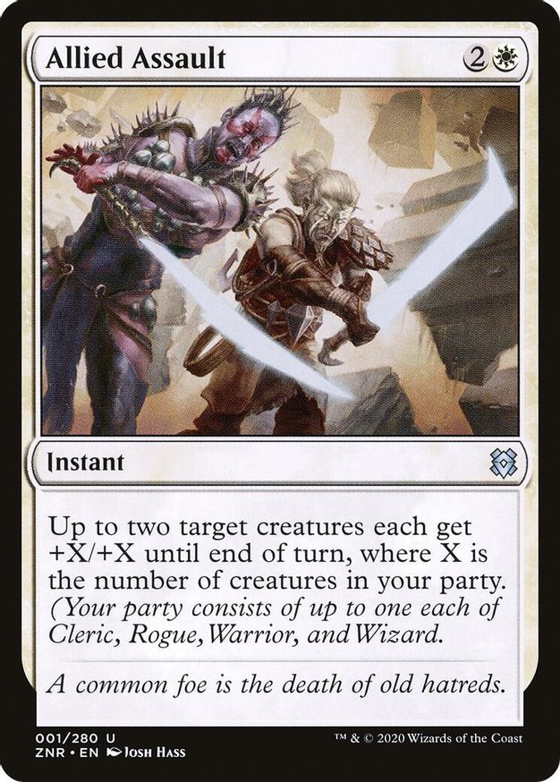 Allied Assault | 1 | Zendikar Rising