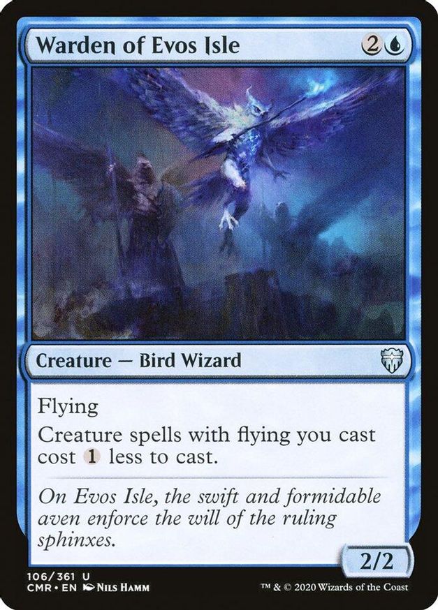 Warden of Evos Isle | 106 | Commander Legends