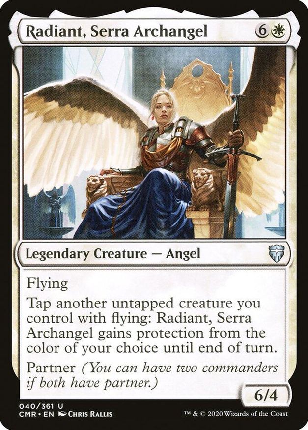Radiant, Serra Archangel | 40 | Commander Legends