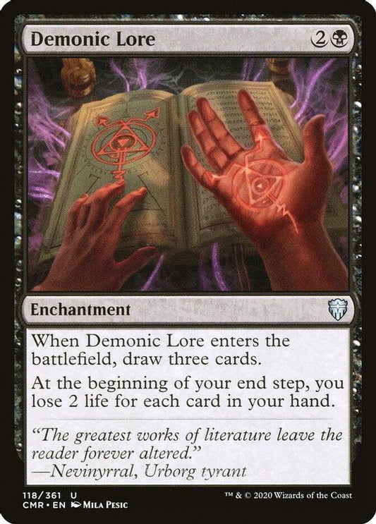Demonic Lore | 118 | Commander Legends