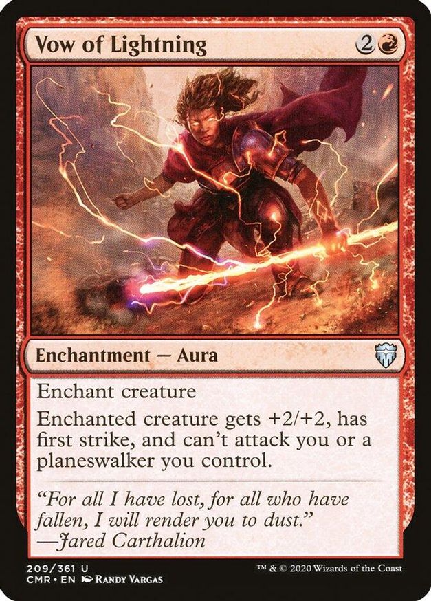 Vow of Lightning | 209 | Commander Legends