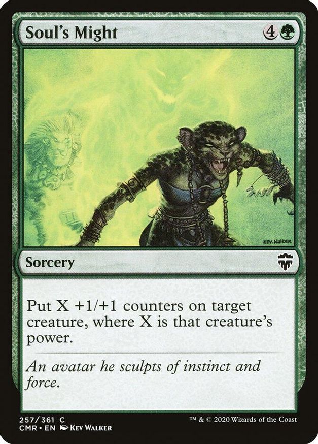 Soul's Might | 257 | Commander Legends