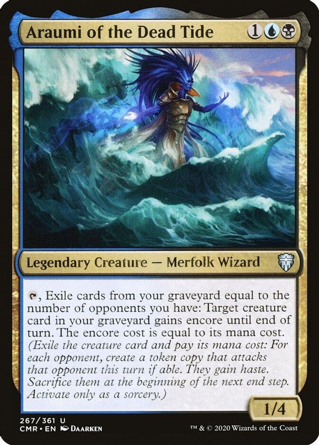 Araumi of the Dead Tide | 267 | Commander Legends