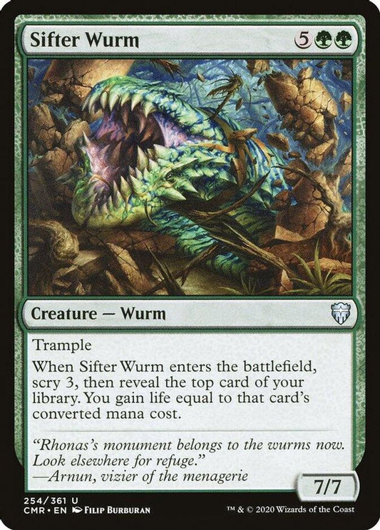 Sifter Wurm | 254 | Commander Legends