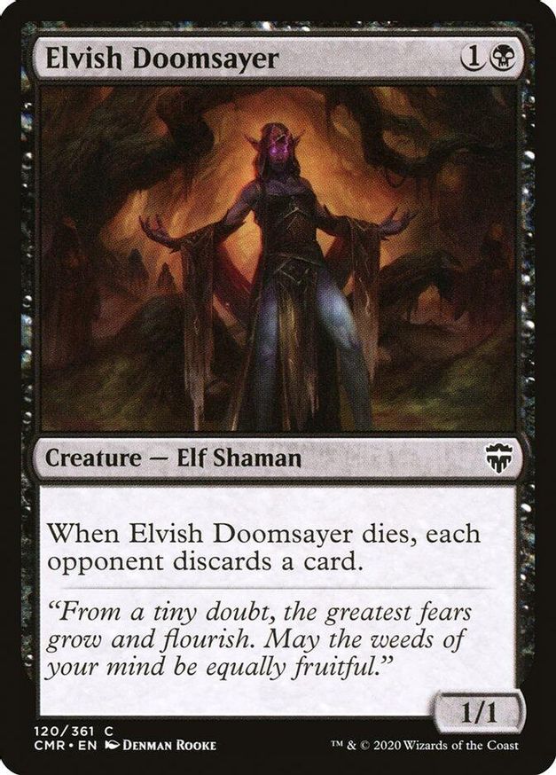 Elvish Doomsayer | 120 | Commander Legends