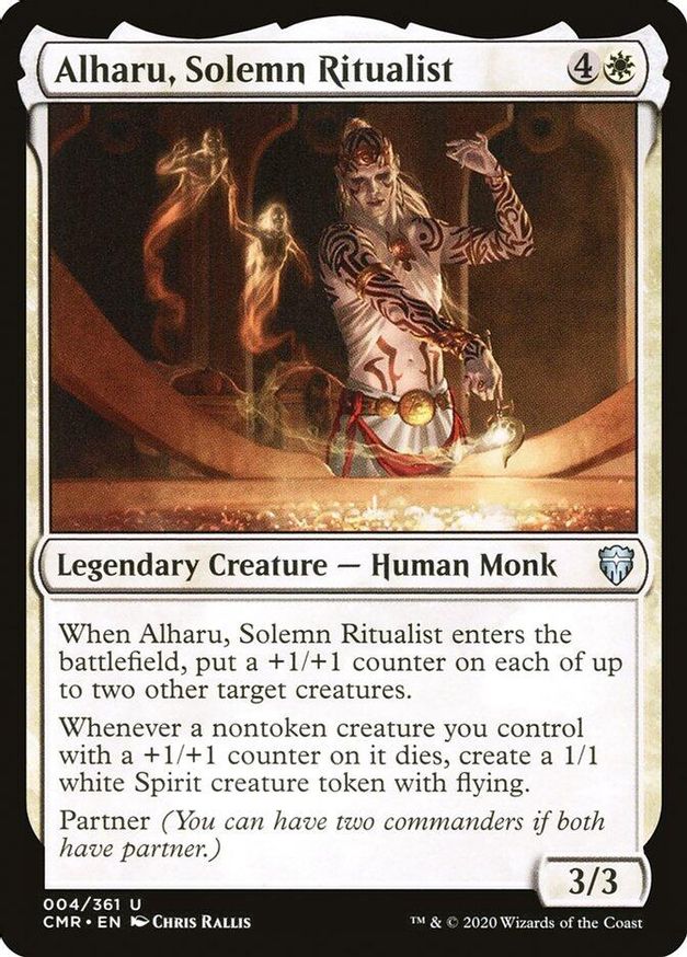 Alharu, Solemn Ritualist | 4 | Commander Legends