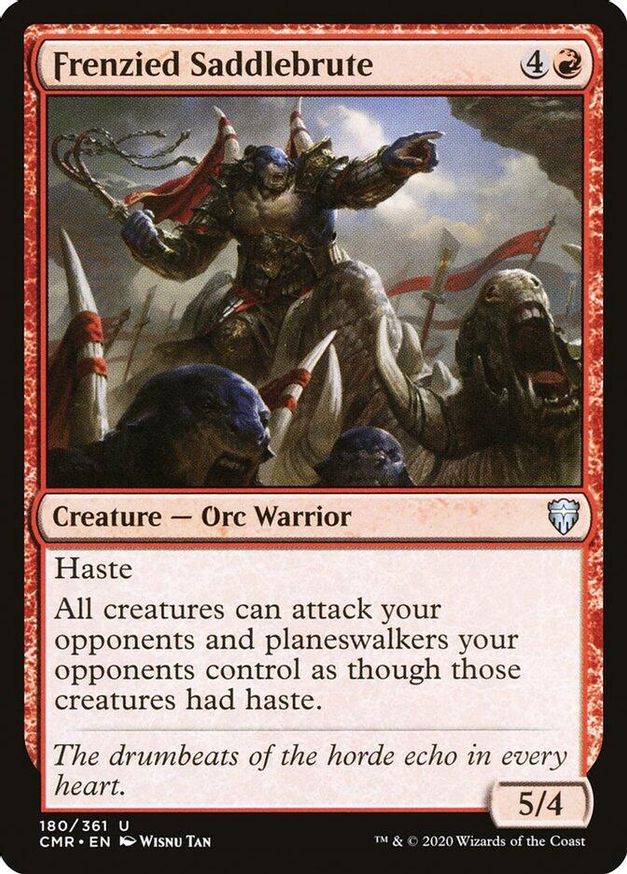Frenzied Saddlebrute | 180 | Commander Legends