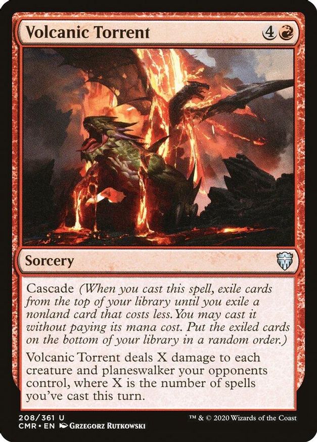 Volcanic Torrent | 208 | Commander Legends