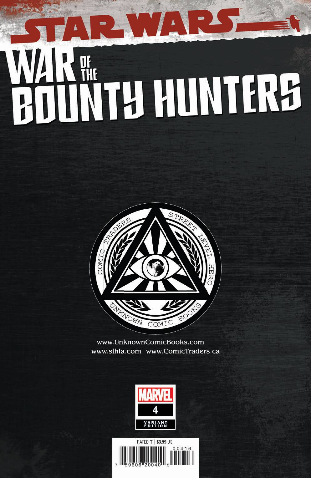 STAR WARS WAR BOUNTY HUNTERS #4 (OF 5) UNKNOWN COMICS TYLER KIRKHAM EXCLUSIVE VIRGIN VAR (09/08/2021)