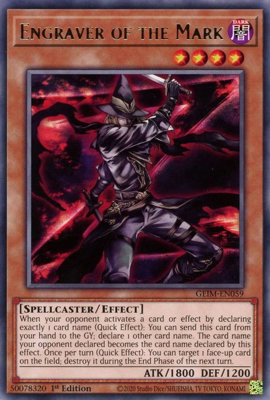 Engraver of the Mark | GEIM-EN059