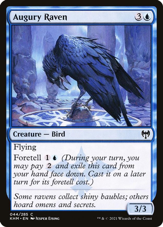 Augury Raven | 44 | Kaldheim