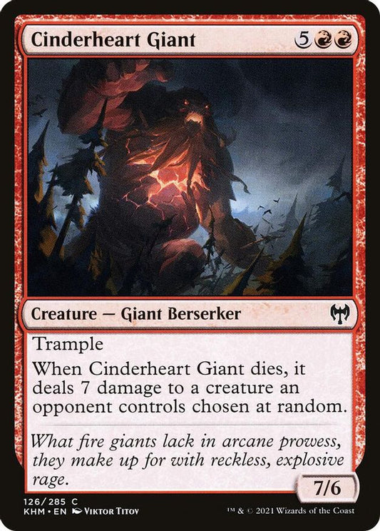 Cinderheart Giant | 126 | Kaldheim