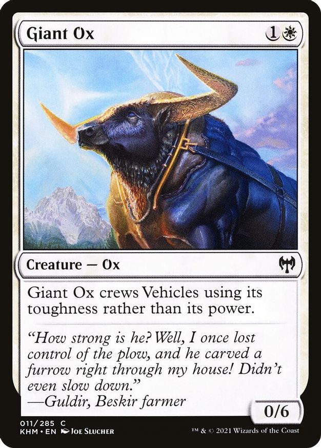 Giant Ox | 11 | Kaldheim