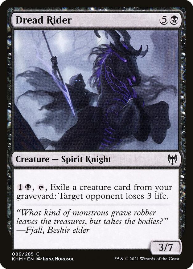 Dread Rider | 89 | Kaldheim
