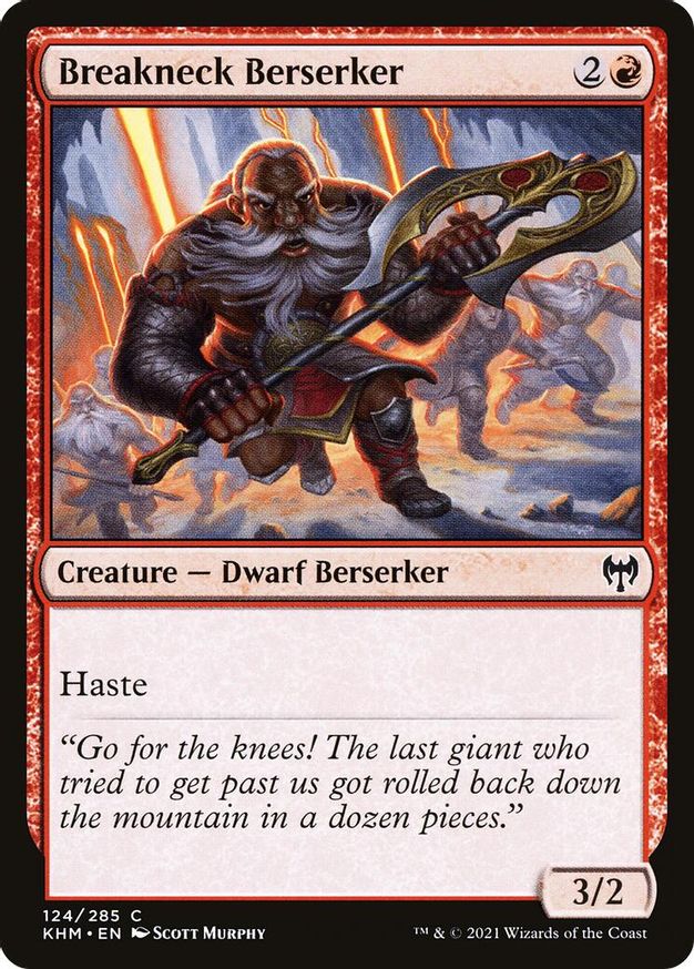 Breakneck Berserker | 124 | Kaldheim