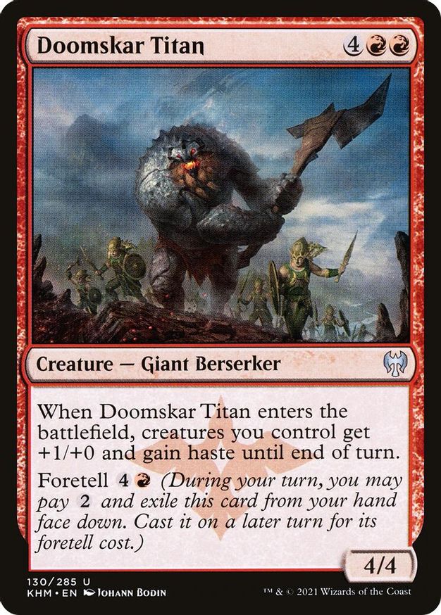Doomskar Titan | 130 | Kaldheim