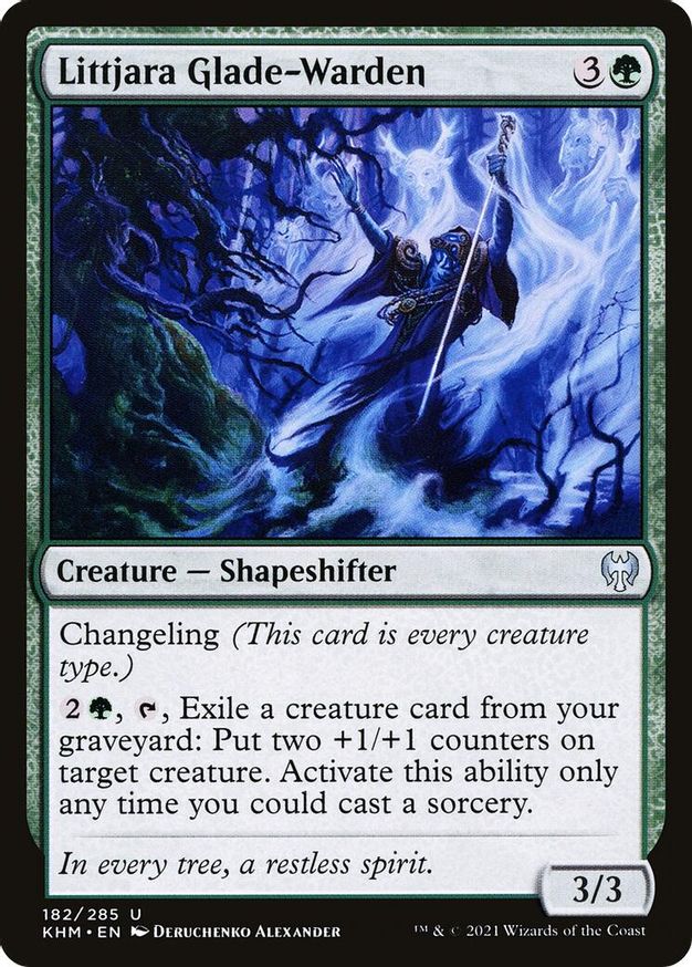 Littjara Glade-Warden | 182 | Kaldheim