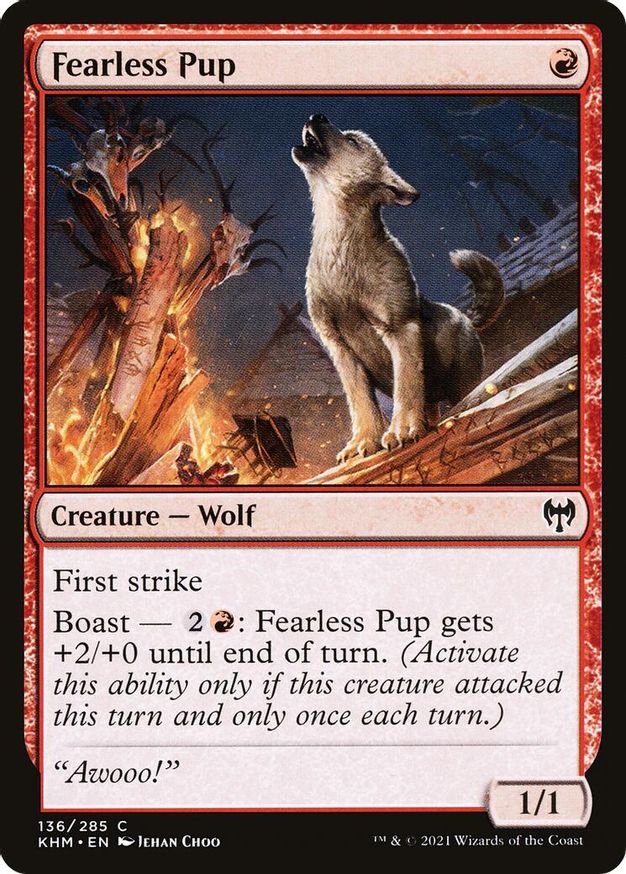 Fearless Pup | 136 | Kaldheim