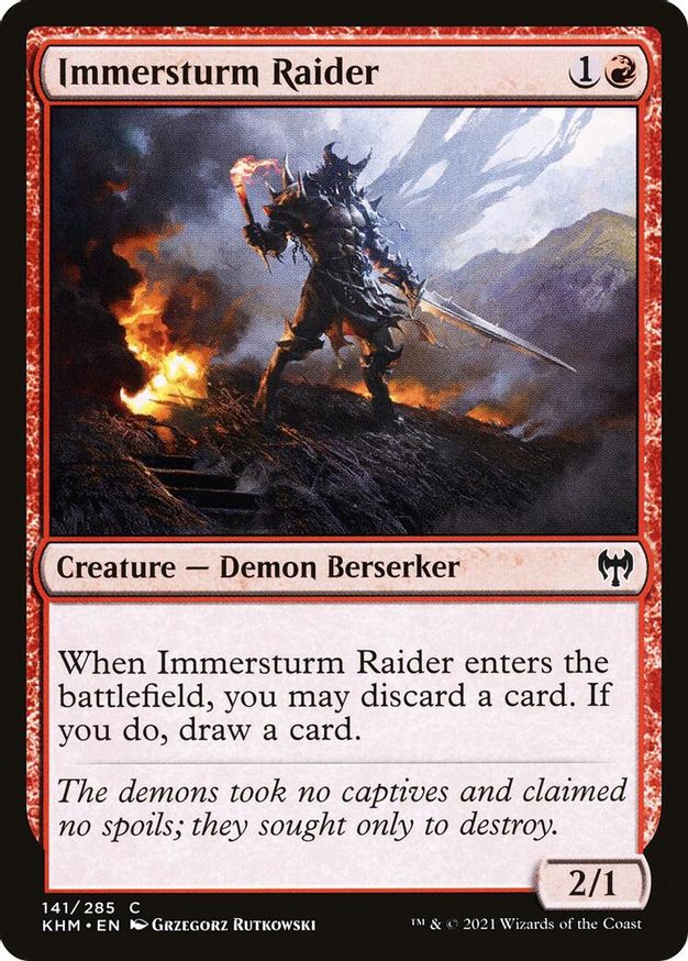 Immersturm Raider | 141 | Kaldheim