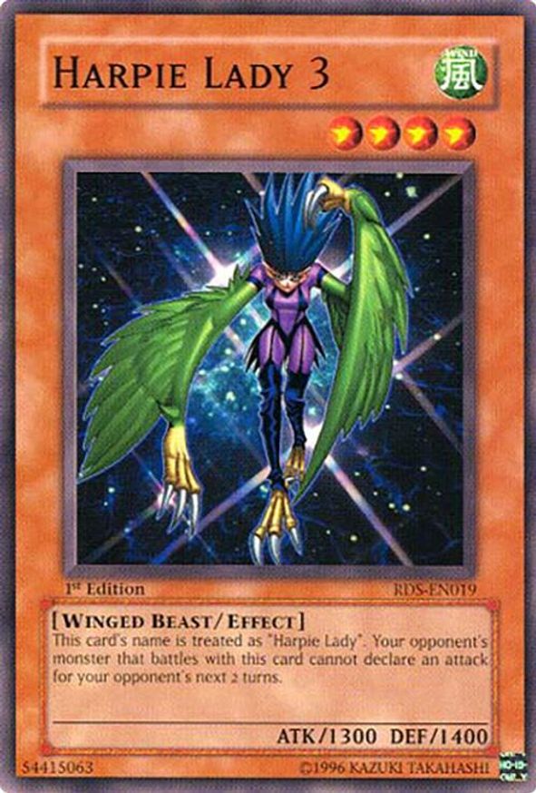 Harpie Lady 3 | RDS-EN019