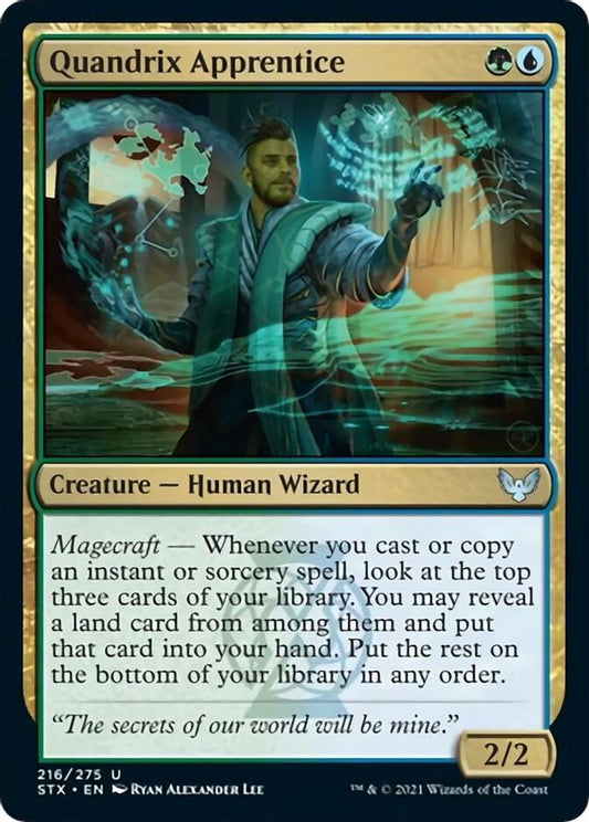 Quandrix Apprentice | 216 | Strixhaven: School of Mages