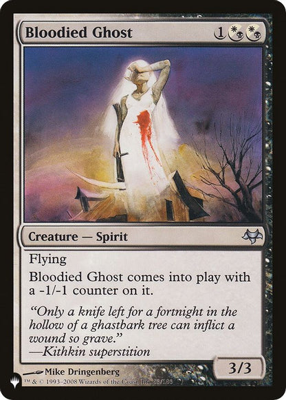 Bloodied Ghost | 83/180 | The List Reprints