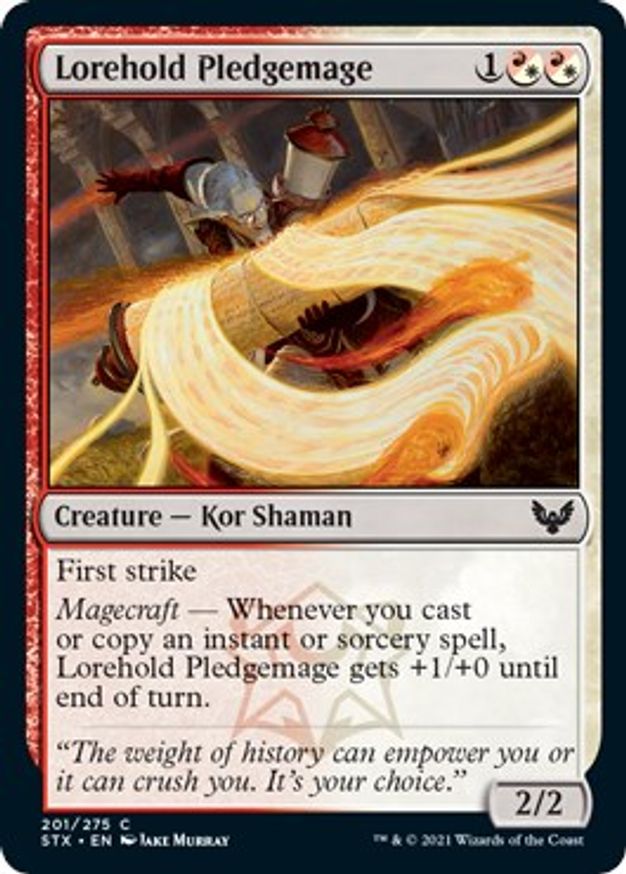 Lorehold Pledgemage | 201 | Strixhaven: School of Mages