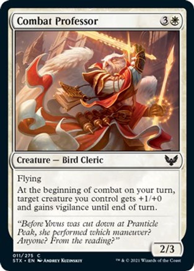 Combat Professor | 11 | Strixhaven: School of Mages
