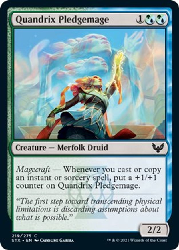 Quandrix Pledgemage | 219 | Strixhaven: School of Mages