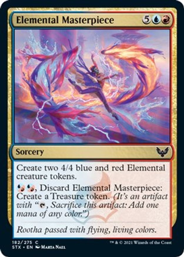 Elemental Masterpiece | 182 | Strixhaven: School of Mages