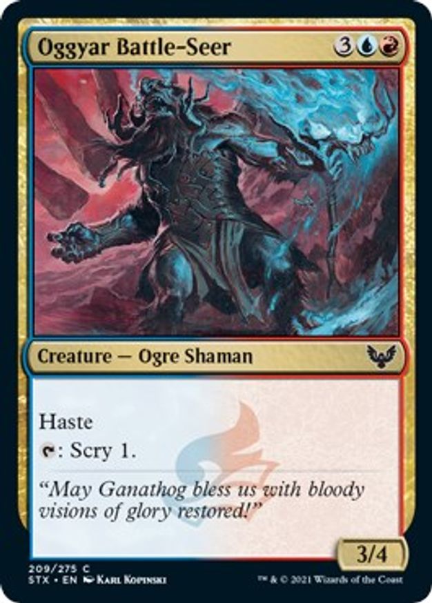 Oggyar Battle-Seer | 209 | Strixhaven: School of Mages