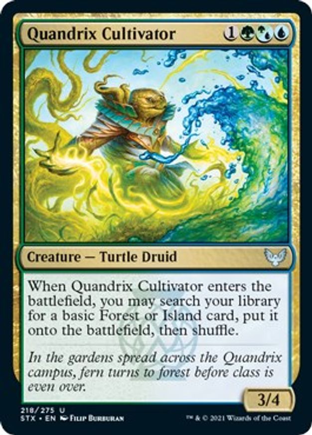 Quandrix Cultivator | 218 | Strixhaven: School of Mages