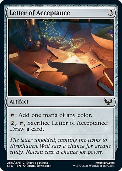 Letter of Acceptance | 256 | Strixhaven: School of Mages