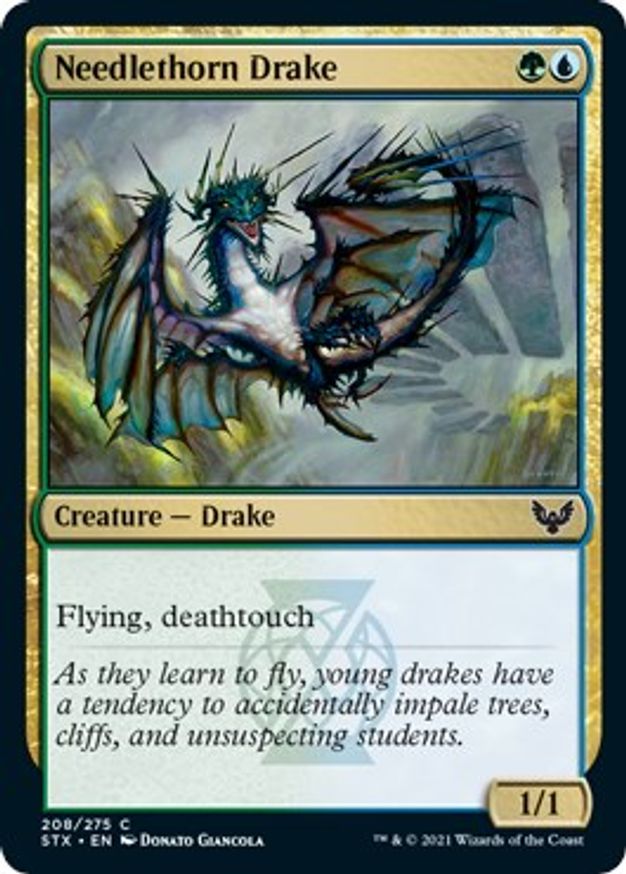 Needlethorn Drake | 208 | Strixhaven: School of Mages