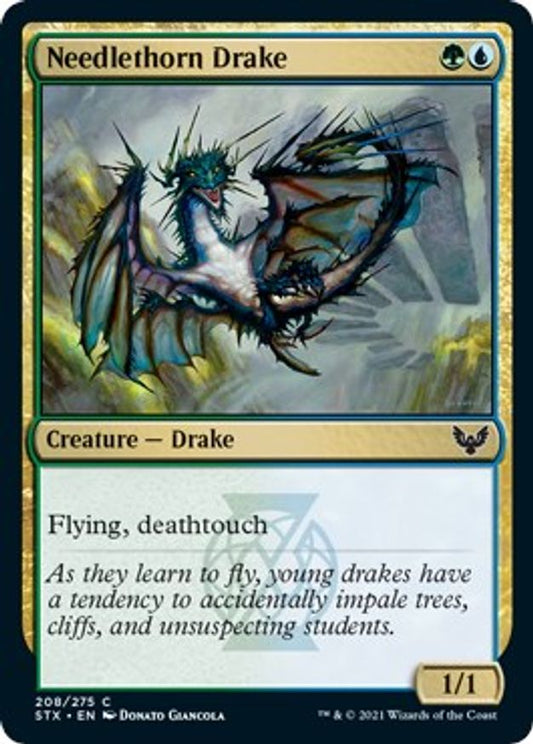 Needlethorn Drake | 208 | Strixhaven: School of Mages