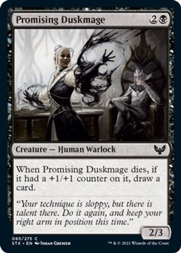 Promising Duskmage | 85 | Strixhaven: School of Mages