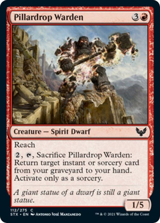 Pillardrop Warden | 112 | Strixhaven: School of Mages