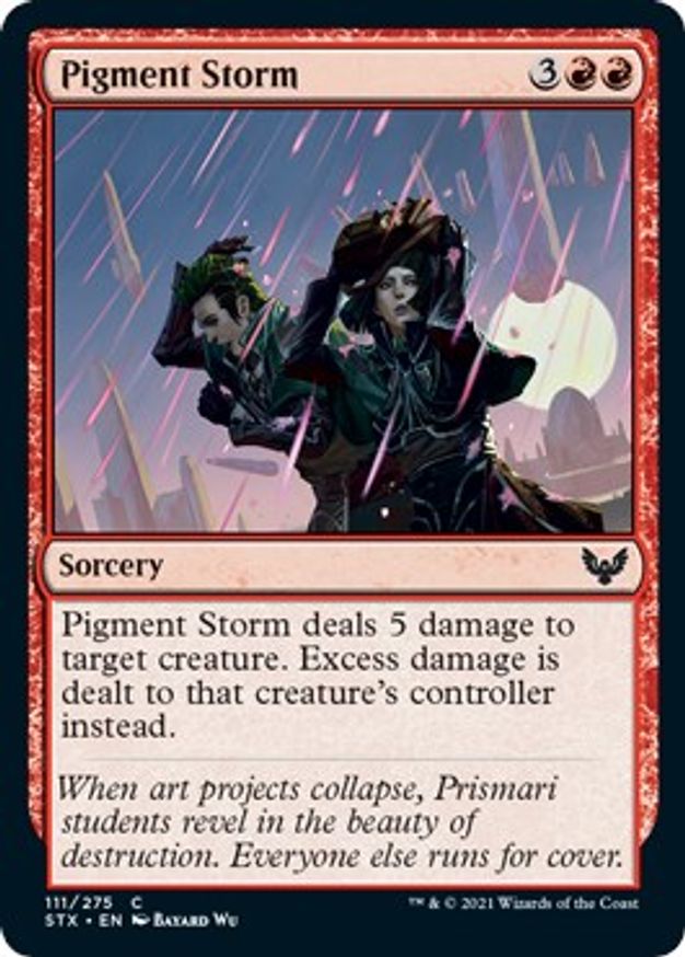 Pigment Storm | 111 | Strixhaven: School of Mages